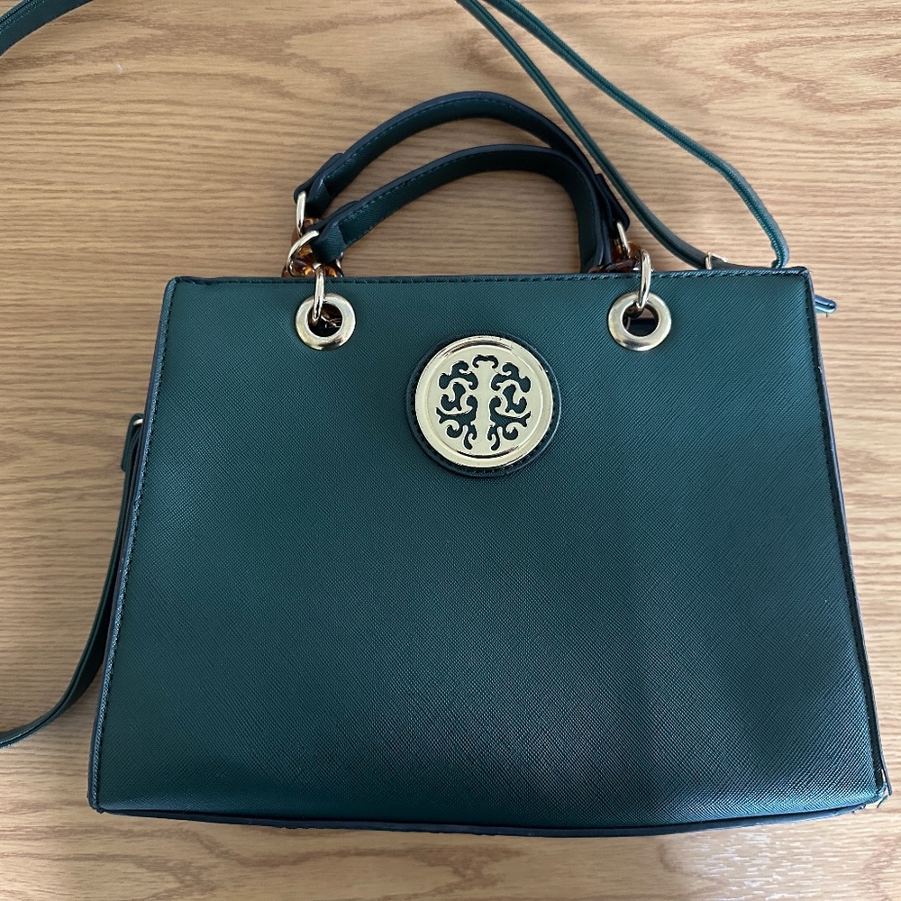 Dark Green Crossbody Bag